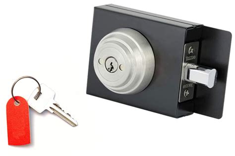 gate metal lockset box|steel gate lock box.